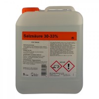 Salzsäure 3033 techn. 5 L technische Chemikalien Salzsäure